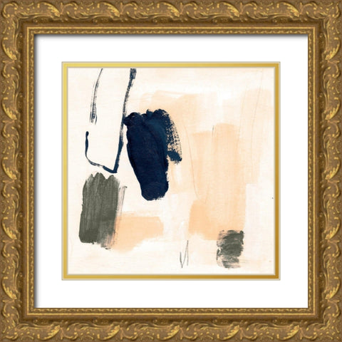 Bright Box II Gold Ornate Wood Framed Art Print with Double Matting by Warren, Annie