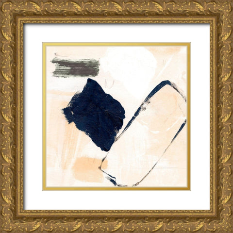 Bright Box IV Gold Ornate Wood Framed Art Print with Double Matting by Warren, Annie