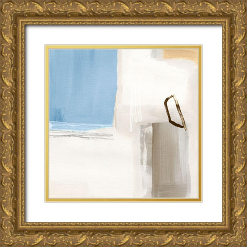 Skylight I Gold Ornate Wood Framed Art Print with Double Matting by Warren, Annie