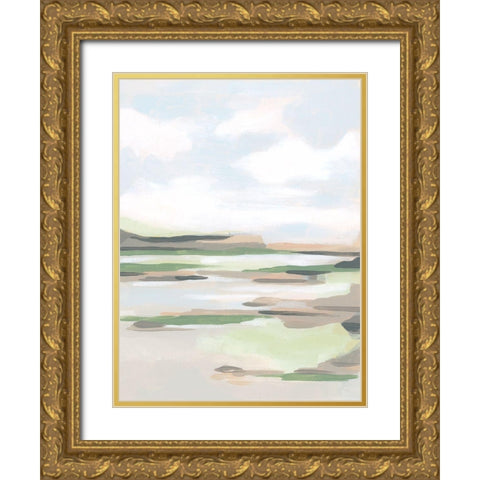 Mesa Verde I Gold Ornate Wood Framed Art Print with Double Matting by Vess, June Erica