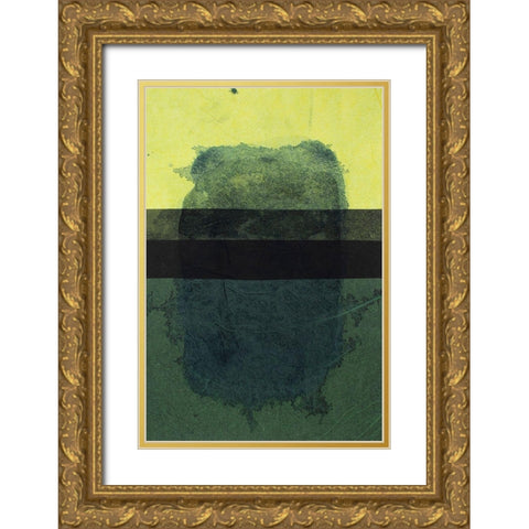 Remembering Rothko III Gold Ornate Wood Framed Art Print with Double Matting by Delamater, Rob
