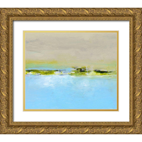 From the Terrace II Gold Ornate Wood Framed Art Print with Double Matting by Gordon, Sharon