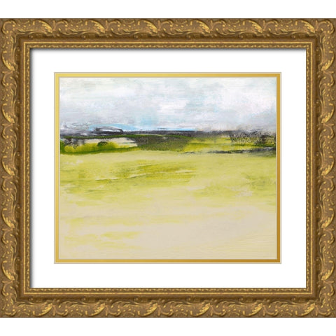 From the Terrace IV Gold Ornate Wood Framed Art Print with Double Matting by Gordon, Sharon
