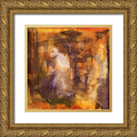 Alhambra I Gold Ornate Wood Framed Art Print with Double Matting by Gordon, Sharon