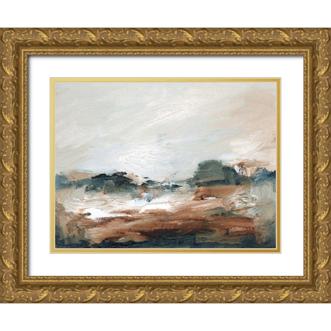 Lingering Light III Gold Ornate Wood Framed Art Print with Double Matting by Gordon, Sharon