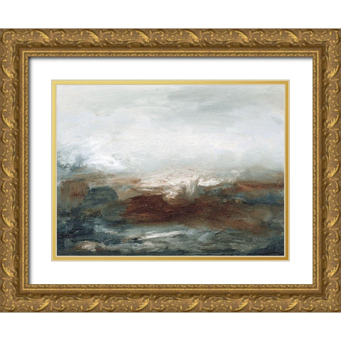 Lingering Light IV Gold Ornate Wood Framed Art Print with Double Matting by Gordon, Sharon