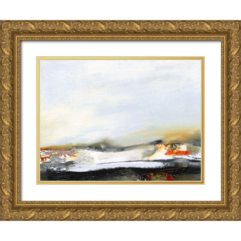 Lingering Light V Gold Ornate Wood Framed Art Print with Double Matting by Gordon, Sharon