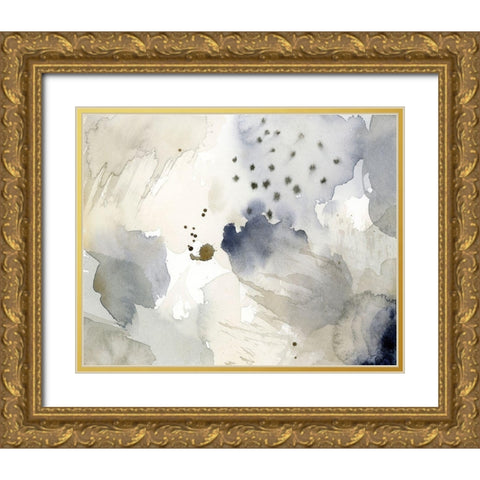 Dried Bergamot in Mist II Gold Ornate Wood Framed Art Print with Double Matting by Popp, Grace