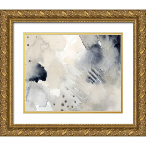 Dried Bergamot in Mist III Gold Ornate Wood Framed Art Print with Double Matting by Popp, Grace