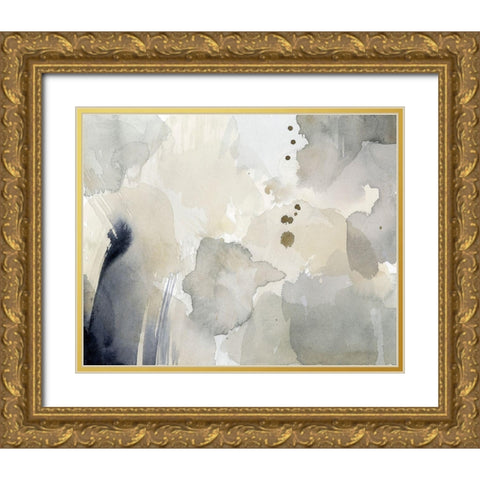 Dried Bergamot in Mist IV Gold Ornate Wood Framed Art Print with Double Matting by Popp, Grace