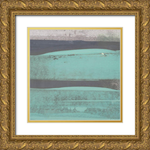 6240 Puzzle IX Gold Ornate Wood Framed Art Print with Double Matting by Aryai, Sia