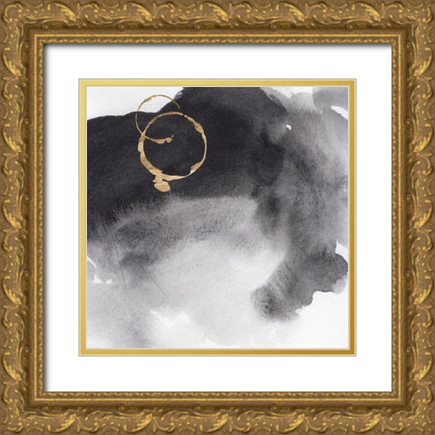 Broadsheet III Gold Ornate Wood Framed Art Print with Double Matting by Green, Jacob