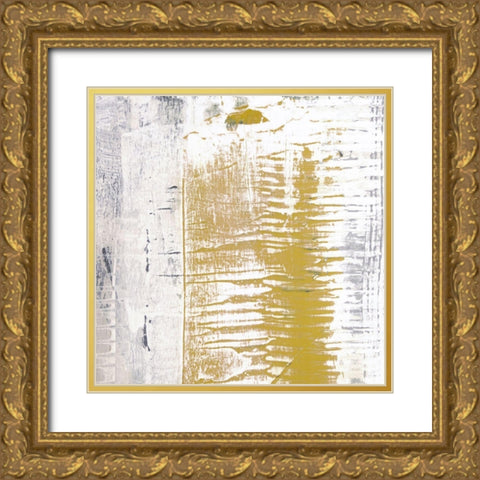 Amaze II Gold Ornate Wood Framed Art Print with Double Matting by Aryai, Sia