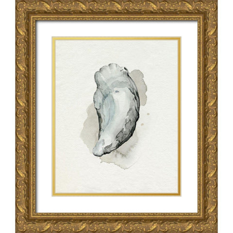 Oysters on the Bay II Gold Ornate Wood Framed Art Print with Double Matting by Popp, Grace