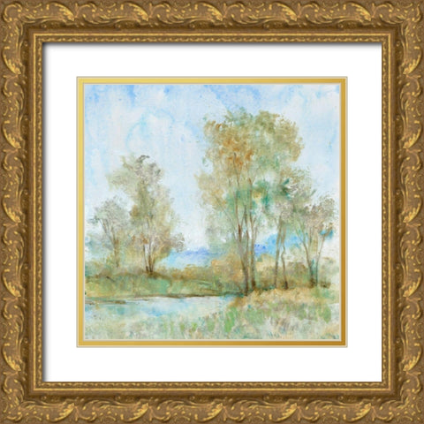 Cool Breeze II Gold Ornate Wood Framed Art Print with Double Matting by OToole, Tim