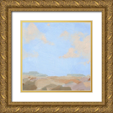 Sandy Overlook II Gold Ornate Wood Framed Art Print with Double Matting by Green, Jacob
