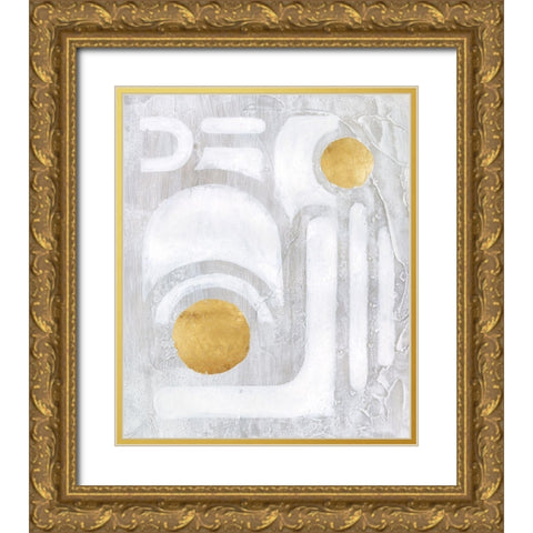 Calculus I Gold Ornate Wood Framed Art Print with Double Matting by Lam, Vanna