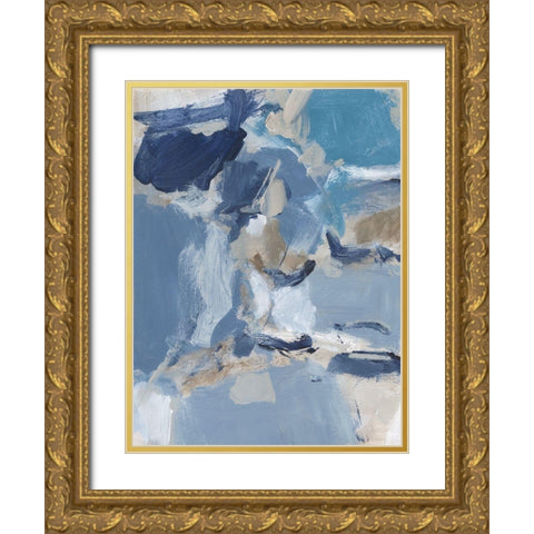 Alaska I Gold Ornate Wood Framed Art Print with Double Matting by Long, Christina
