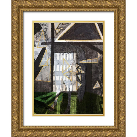 Lost Legacy Gold Ornate Wood Framed Art Print with Double Matting by Arbel, Lori