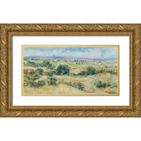 Soft Lavender Sky II Gold Ornate Wood Framed Art Print with Double Matting by OToole, Tim