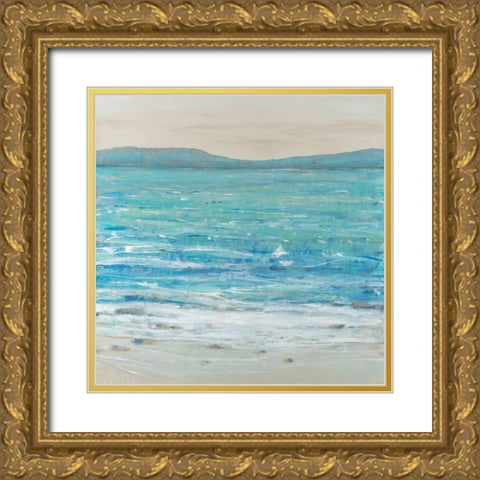 Reef Edge I Gold Ornate Wood Framed Art Print with Double Matting by OToole, Tim