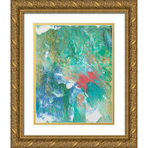 Wonder I Gold Ornate Wood Framed Art Print with Double Matting by Bramma, Lila