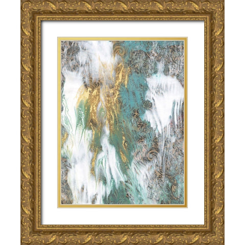 Ancient Teachings II Gold Ornate Wood Framed Art Print with Double Matting by Bramma, Lila