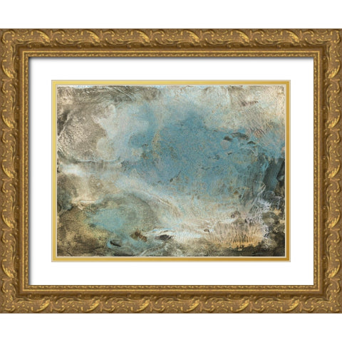 Proximity II Gold Ornate Wood Framed Art Print with Double Matting by Bramma, Lila