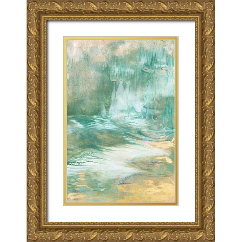 Meet Me There II Gold Ornate Wood Framed Art Print with Double Matting by Bramma, Lila