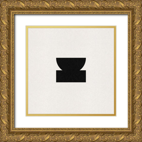 Polymath IV Gold Ornate Wood Framed Art Print with Double Matting by Green, Jacob