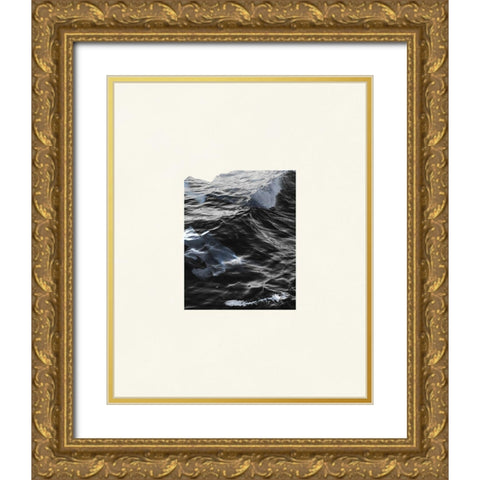 The Calm Cove IV Gold Ornate Wood Framed Art Print with Double Matting by Wang, Melissa
