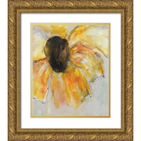 Sunny Days I Gold Ornate Wood Framed Art Print with Double Matting by Combs, Joyce