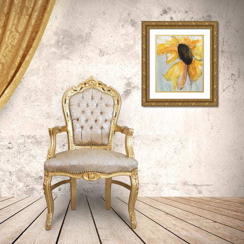 Sunny Days II Gold Ornate Wood Framed Art Print with Double Matting by Combs, Joyce