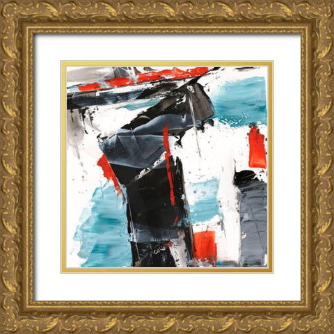 Missed Connection III Gold Ornate Wood Framed Art Print with Double Matting by Harper, Ethan