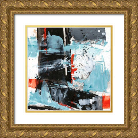 Missed Connection VI Gold Ornate Wood Framed Art Print with Double Matting by Harper, Ethan