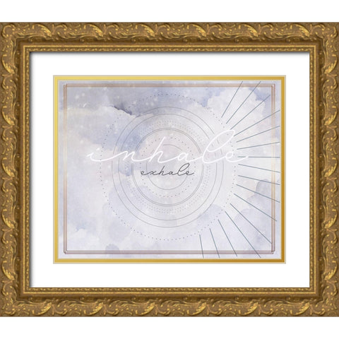 Mystic Escape II Gold Ornate Wood Framed Art Print with Double Matting by Parker, Jennifer Paxton