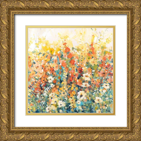 Parisian Spring I Gold Ornate Wood Framed Art Print with Double Matting by OToole, Tim