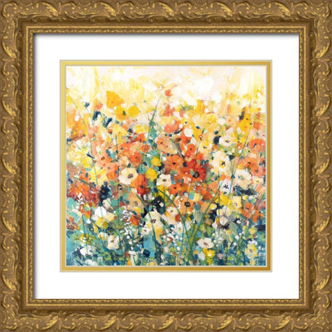 Parisian Spring II Gold Ornate Wood Framed Art Print with Double Matting by OToole, Tim