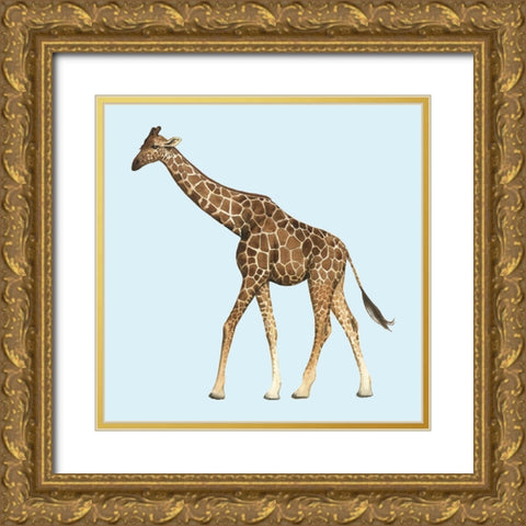 Twilight Safari II Gold Ornate Wood Framed Art Print with Double Matting by Popp, Grace