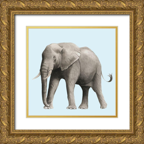 Twilight Safari IV Gold Ornate Wood Framed Art Print with Double Matting by Popp, Grace