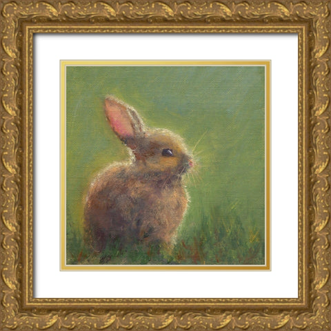 Winston Gold Ornate Wood Framed Art Print with Double Matting by Wendling, Marilyn