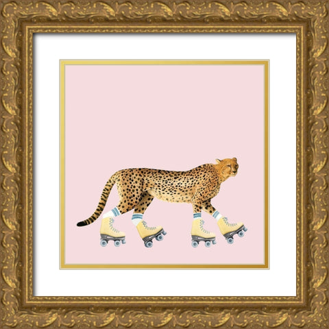 High Rollers II Gold Ornate Wood Framed Art Print with Double Matting by Popp, Grace