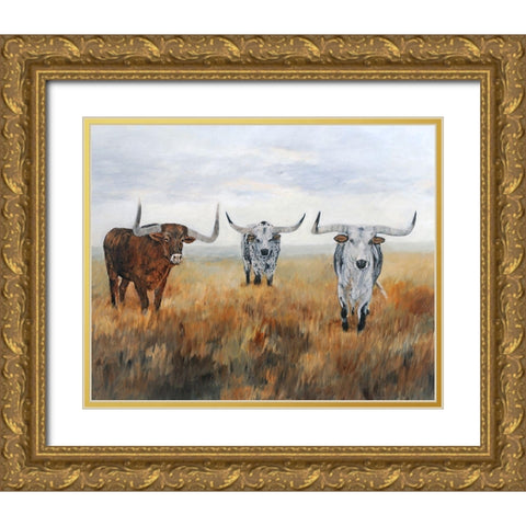 Picture Perfect I Gold Ornate Wood Framed Art Print with Double Matting by Winkler, Kathy