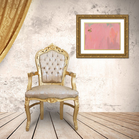 Cherry Horizon II Gold Ornate Wood Framed Art Print with Double Matting by Green, Jacob