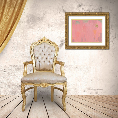 Cherry Horizon III Gold Ornate Wood Framed Art Print with Double Matting by Green, Jacob