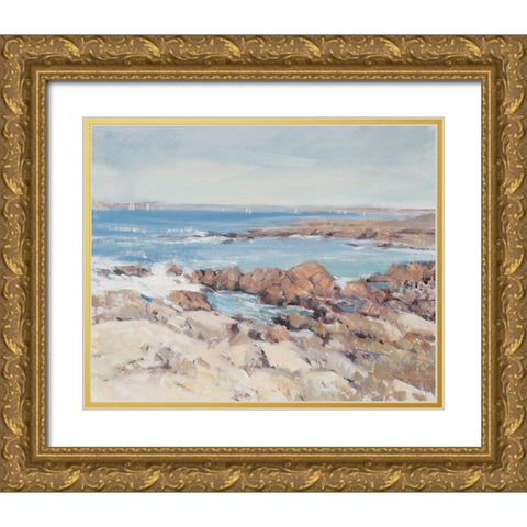 Sound of the Sea I Gold Ornate Wood Framed Art Print with Double Matting by OToole, Tim
