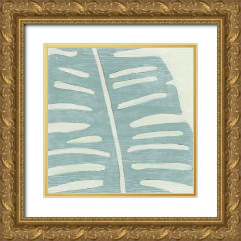 Spa Palms VIII Gold Ornate Wood Framed Art Print with Double Matting by Vess, June Erica