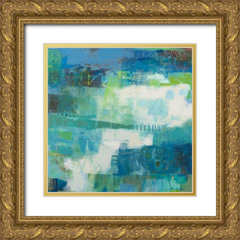 Coeval II Gold Ornate Wood Framed Art Print with Double Matting by Jachimiec, Sue