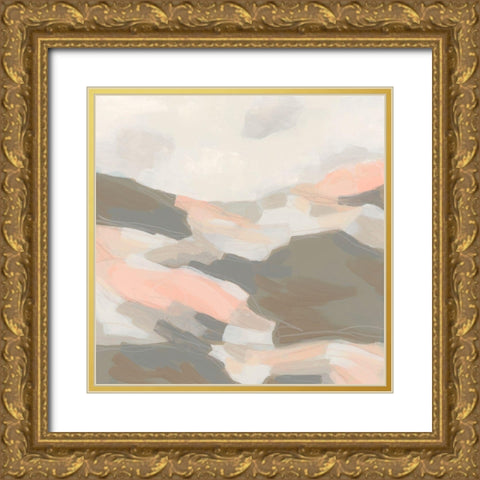 Tonal Dunes II Gold Ornate Wood Framed Art Print with Double Matting by Vess, June Erica