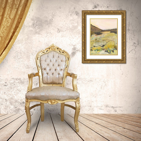 Desert Road Trip I Gold Ornate Wood Framed Art Print with Double Matting by Fuchs, Jodi